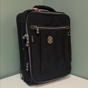 Kipling Black Wheeled Travel Bag